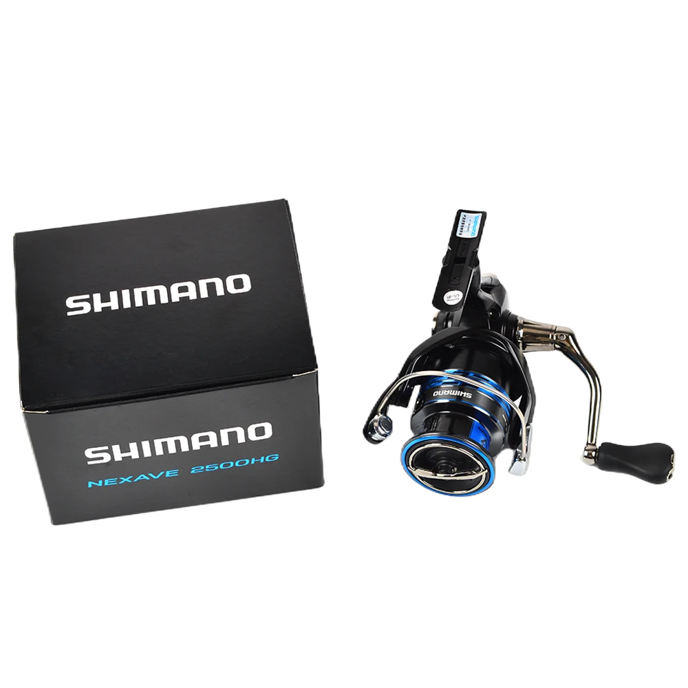 SHIMANO 2021 Original NEXAVE FI Spinning Fishing Reel 5.0:1-6.2:1 3+1  1000-5000 AR-C Spool G FREE BODY Saltwater Fishing Tackle - AliExpress