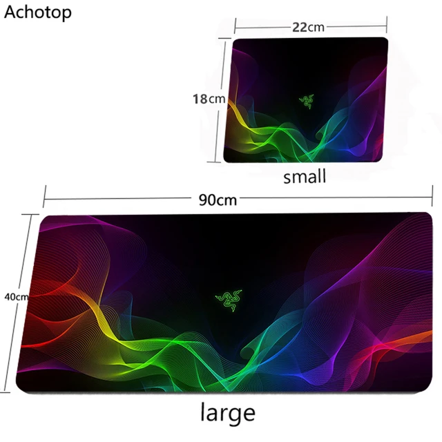 Razer mouse pad Gamer for notebook games Mouse pad XXL keyboard pad Large size Anime pattern Mousepad mouse mat Gaming Desk Mat 1