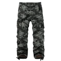 Men Combat Pants With Knee Pads Tactical Cargo Sport Trousers Camouflage Multicam Trekking Hunting Clothes（Not belt） 1