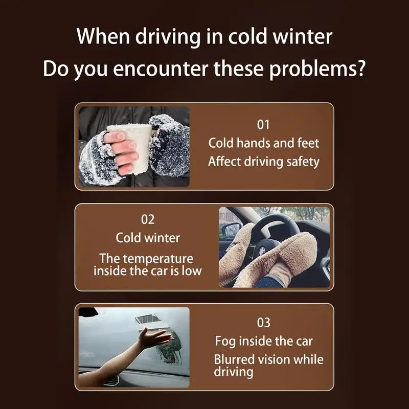 Car heater winter fast heating 12V 24V Electric heated fan Windshield defogging heating cooling For Truck RV SUV Travel Camper car fan,car heater,mini heater
