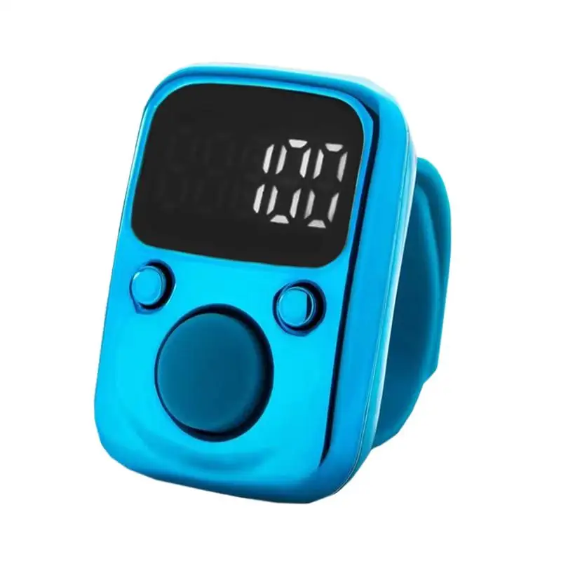 Tally Counter Waterproof Smart Click Counter LCD Digit Display Tasbeeh Tasbih Hand Tally Clicker Timer Multipurpose