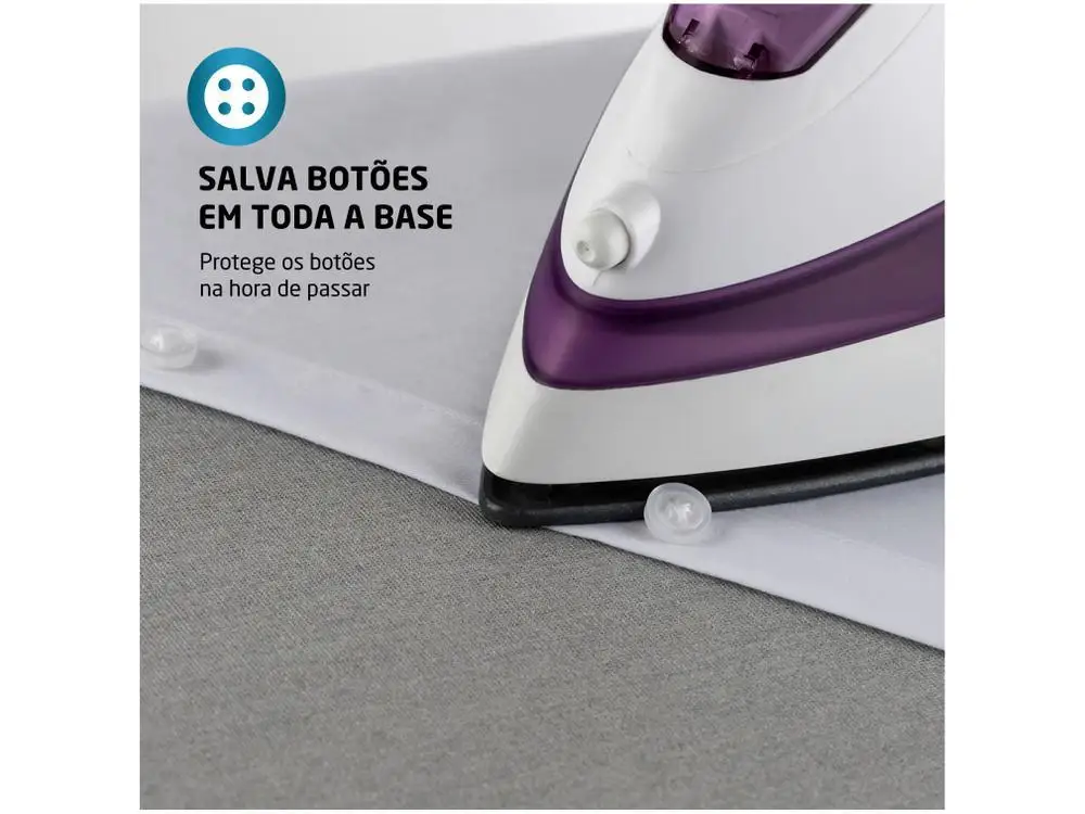 Ferro de Passar Roupa a Vapor e a Seco Mondial - 220V 4