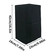 Couvercles anti-poussière lavables pour mélangeur, imperméables, avec poche d'accessoires, pour appareils de cuisine, anti-poussière 6