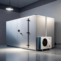 Conteneur réfrigéré solaire à économie d'énergie, contrôle précis de la température, congélateur commercial personnalisé 4