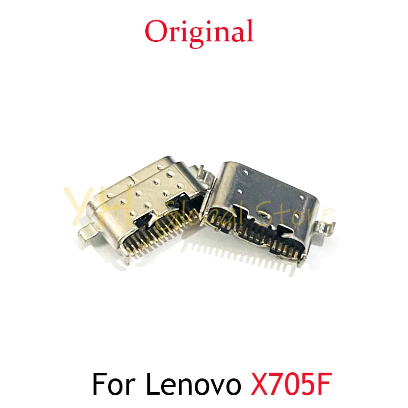 

5PCS Original For Lenovo Tab P10 X705 X705F TB-X705F TB-X705M ZA44 Type-C 16 Pin USB Charging Port Dock Plug Connector Socket