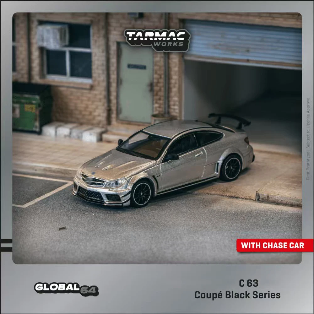 ターマックワークス 1/64 C63 AMG Coupe Tarmac Works 1:64 Mercedes-Benz C 63 AMG Coupé Black Series