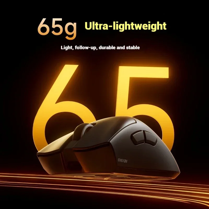 EWEADN A5 Pro Ultra wireless Lightweight Mouse Three-mode Paw3395/3311 22K/26KDPI  Low Latency Gaming Mouse