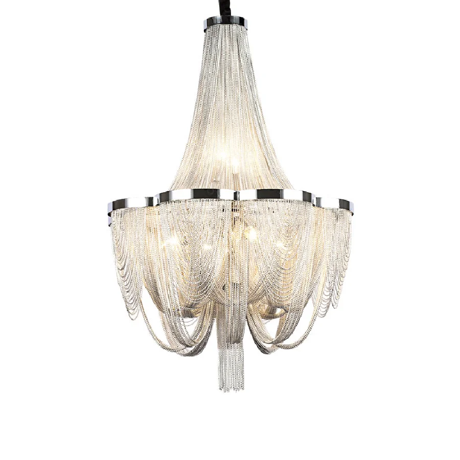

Gold Silver Dimmable LED Light Fixture Art Design Modern Lustre Chandelier Luxury Home Decor Home Appliances Living Room Bedroom