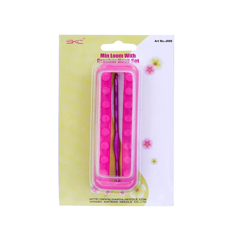 Knitting Loom 1 Set Rectangle for Sock Sewing Scarves DIY Craft Tool Mini Loom Kit