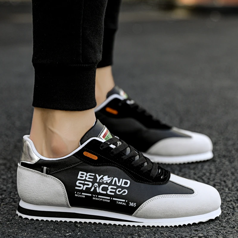 Men's Casual Sports Shoes, Young Fashionable Men's Shoes, Low-Top Trendy Shoes, Comfortable, Durable, Non-Slip, Suitable for Running and Travel, Suitable for All Seasons