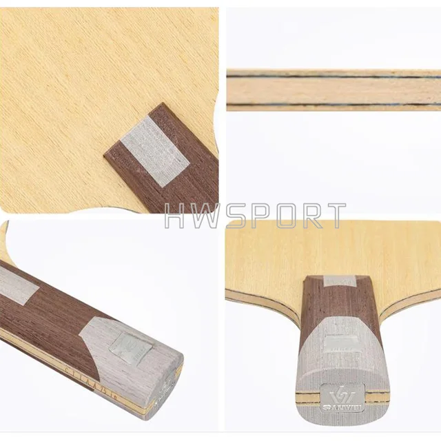SANWEI 75 INNER Table Tennis Blade 5 Wood 2 ALC Carbon Ping Pong Blade for Loop Driving Plus Fast Attack 3