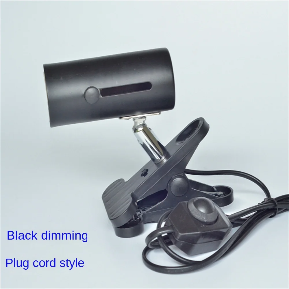 E27 Clip Lamp Holder With Switch LED Plant Lamp Condenser Table Display Case Aquarium Incubator Bulb Table Top Infrared Light