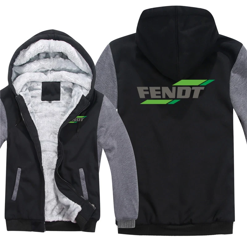 Farming Tractor Agriculture Fendt Hoodies Men Streetwear Coat Wool Liner Jacket Fendt Sweatshirts Warm Man Hoody 3