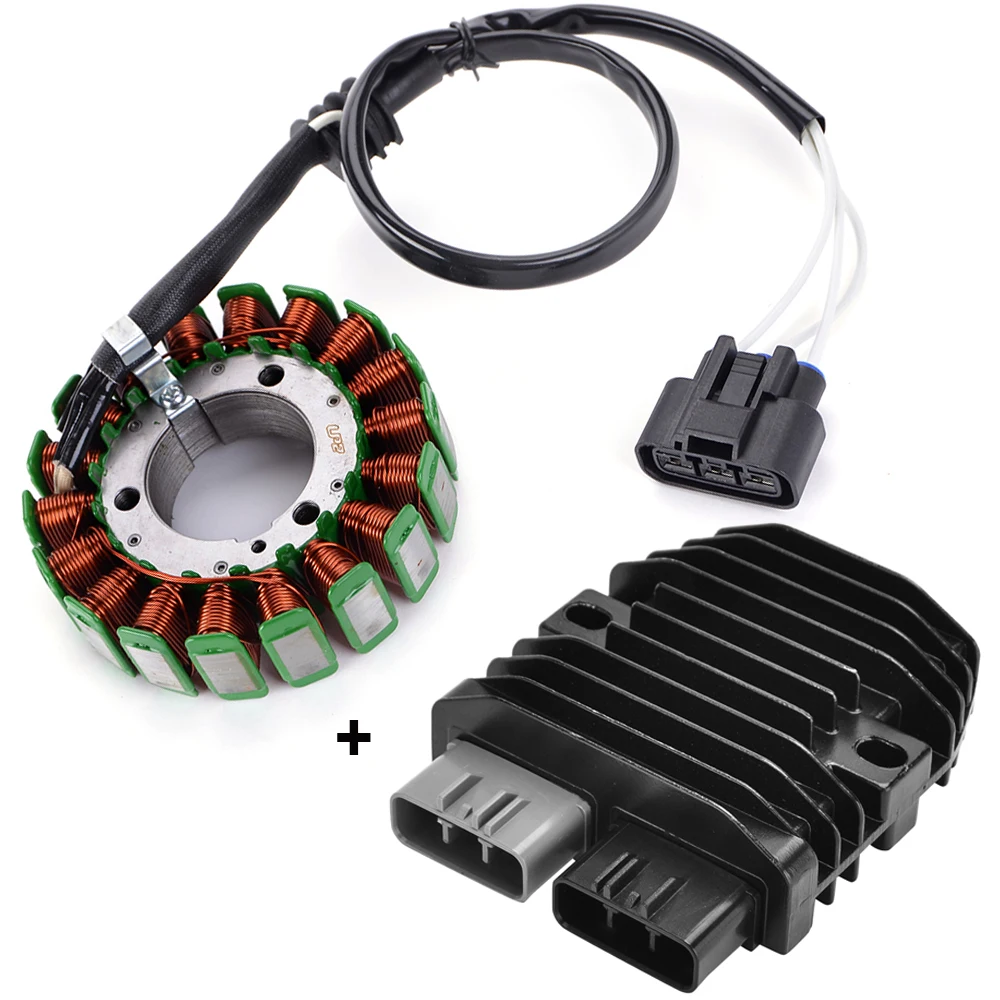 Motorcycle Stator Coil + Voltage regulator rectifier For Benelli