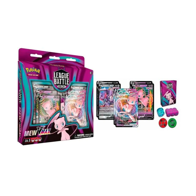 Pokemon Mew VMAX League Battle Deck 6-Deck Case