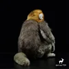 Golden Monkey High Fidelity Anime Cute Plushie Snub-nosed Monkey Plush Toys Lifelike Animals Simulation Stuffed Doll Kawai Gifts 3