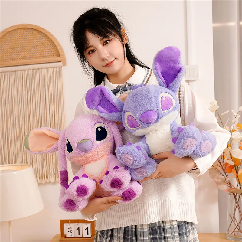 Lilo & Stitch Stuffed Toys 13.7 Inch-kawaii Stitch & Angelsurprises Holiday  Birthday Gift For Girls And Kids