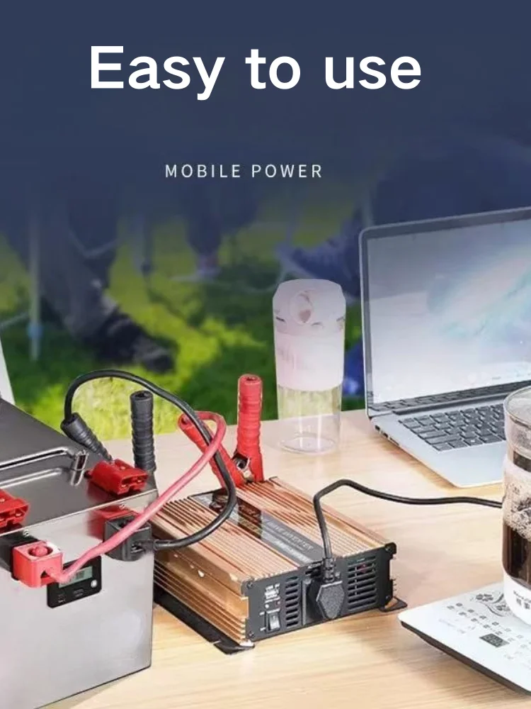 48V Portable Backup Power Module with Charger for Energy Storage Systems