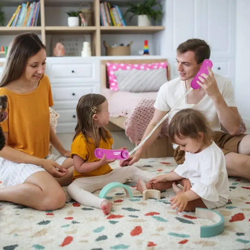 Kid Phone Toy Real Ring Music Sound Telephone Sleeping Toys Realistic Cell Phone Design Phone Toys For Kids Gift Christmas 3