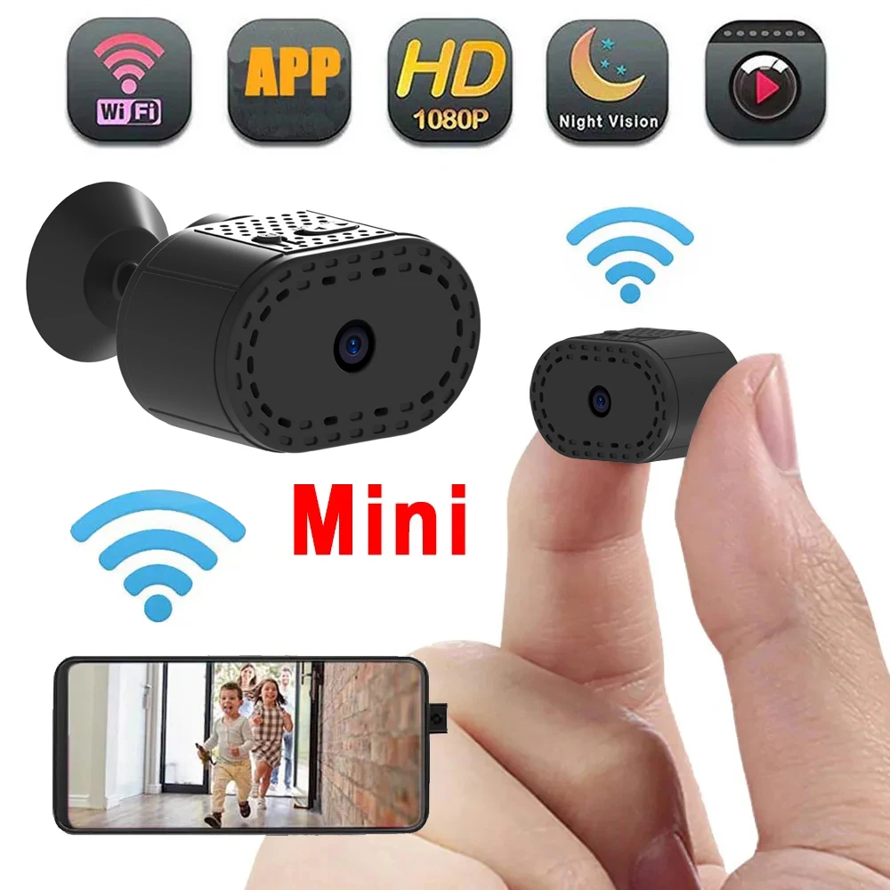 Mini Camera Surveillance V380 Mini WiFi Camera IP HD 1080P