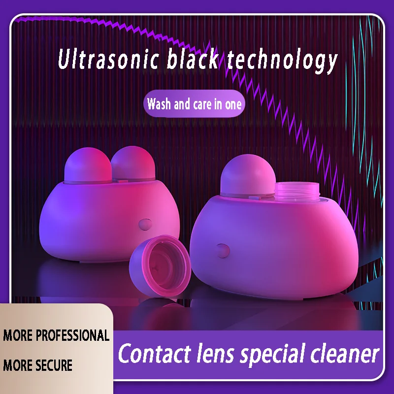 UltrasonicContactLensCleanerContactLensBoxCleaningMachine
