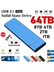 Original High-speed External Hard Drive 1TB  Mobile Solid State Drive 500GB Portable SSD USB 3.1 Type-C for Laptop Mac Notebook