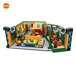 Figurines de la série télévisée classique Friends, en Stock, blocs de construction, modèle Central Perk Cafe, briques, jouet, cadeau pour enfant, 21319 