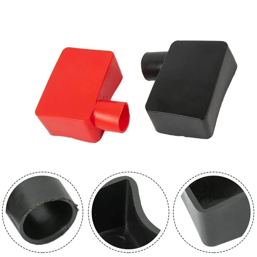 

Battery Terminal Cover Car Battery Pole Protection Cap PVC Soft Sheath Silicone Battery Cover Rubber Cover