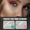 Stainless Steel Eyebrow Trimmer Scissors & Comb Set - Precision Grooming Tool for Men and Women - Effortless Hair Removal 4
