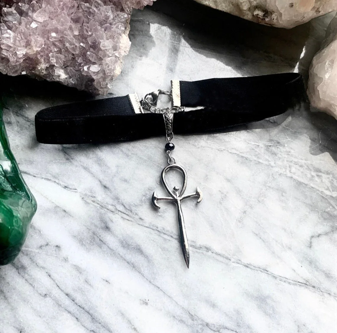 Gothic-Silver-Vampire-Cross-Velvet-Necklace.jpg