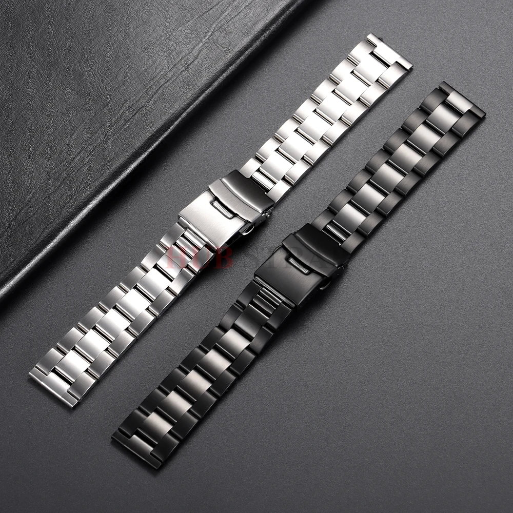 Premium Solid Stainless Steel Watch Strap
