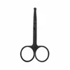 100% nuevo 1 unidad de acero inoxidable Mini portátil curvado bigote nariz oreja removedor de pelo tijera recortadora tijeras pe 4