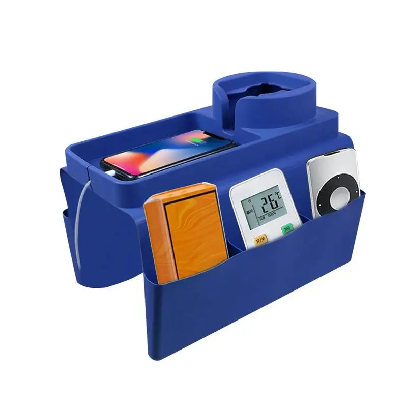 

Couch Arm Tray Silicone Arm Tray Table For Couch Portable Couch Drinks Remotes Holder For Couch Arm Chair Recliner Couch Table