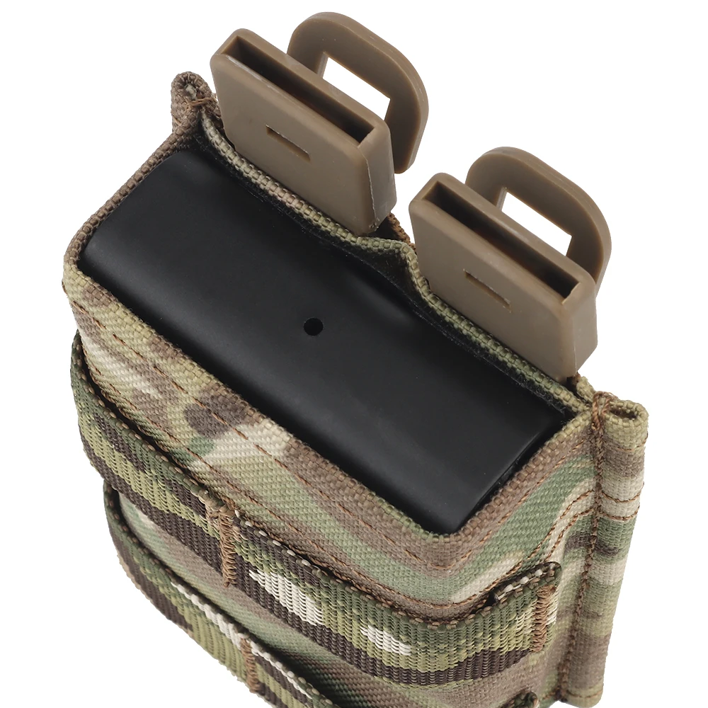 5.56 Single Midlength KYWI Pouch Fast Open MOLLE Magazine Hunting Tactical Nylon Malice Clip Hunting Airsoft Tactical Equipment 4