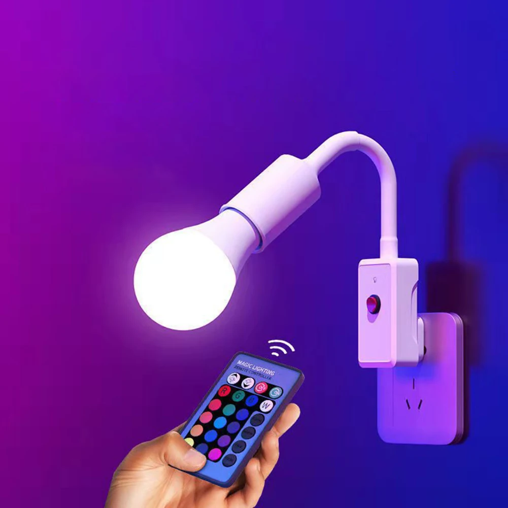 리모컨 LED 샹들리에 램프 포함, 친환경 무방사선 스포트라이트 전구, 가정 침실 거실용, E27