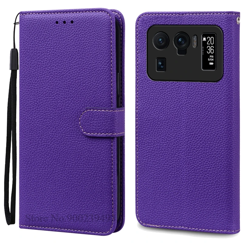 Luxury Leather Flip Wallet Case with Silicone Book Cover - Elegant Protection