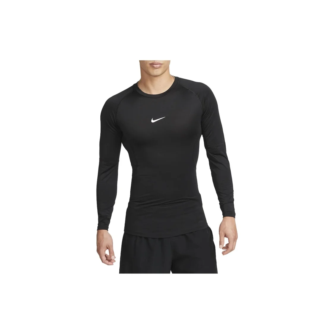 Nike-Camiseta oficial de manga larga con cuello redondo y estampado de logotipo para hombre, novedad de 2023, FB7920-010