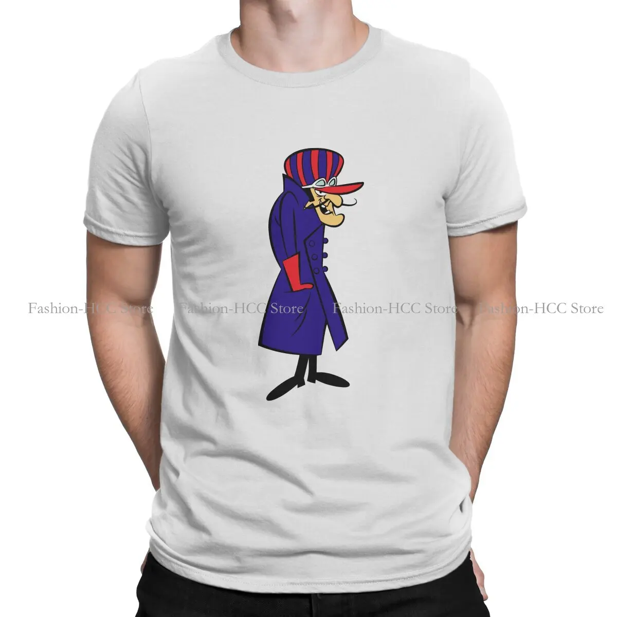 

Wacky Races TShirt for Men Toonarific Clipart Gallery Humor Casual Tee Polyester T Shirt Novelty New Design Loose