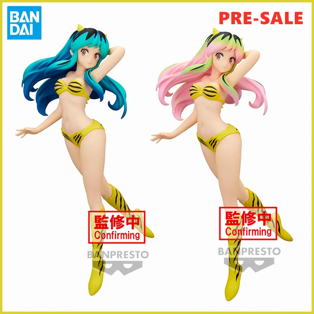 Figure Anime Originali Urusei Yatsura Glitter & Glamours Lum Lamu Action Figure Giocattoli In Pvc Per Bambini Collezione Di Bambole 22Cm