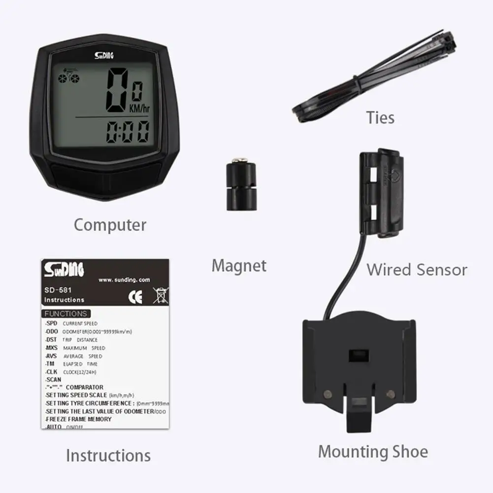 Sd-581    Ÿ ڵ ̺, LCD Ʈ ÷, ٱ  ӵ, 1.5 ġ