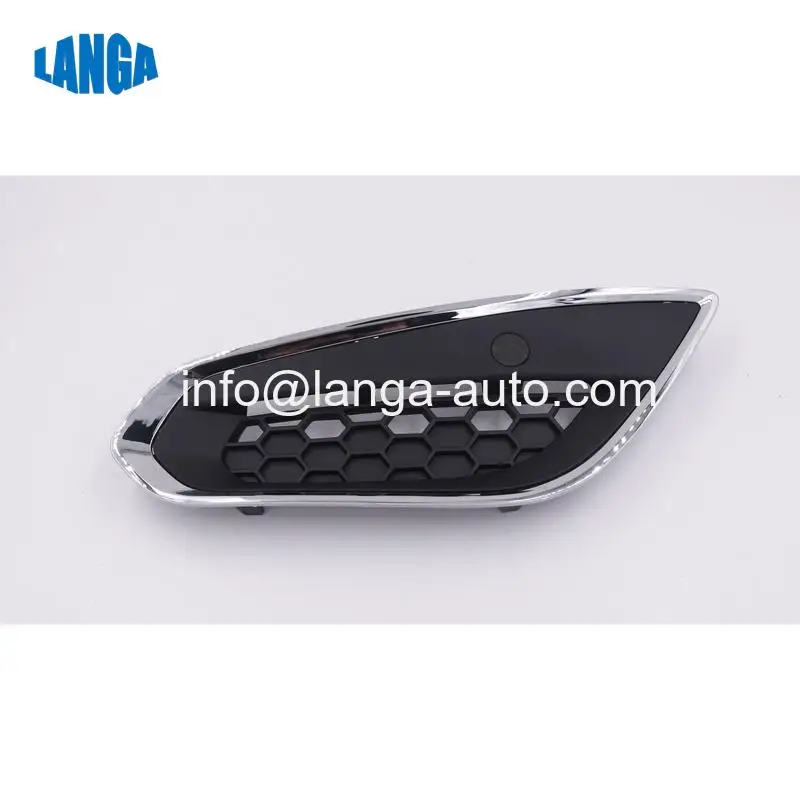 31323411 31323412 Volvo S60에 적합 2011 2012 2013 앞 범퍼 그릴 크롬 Foglamp 커버 RH 또는 LH 원피스