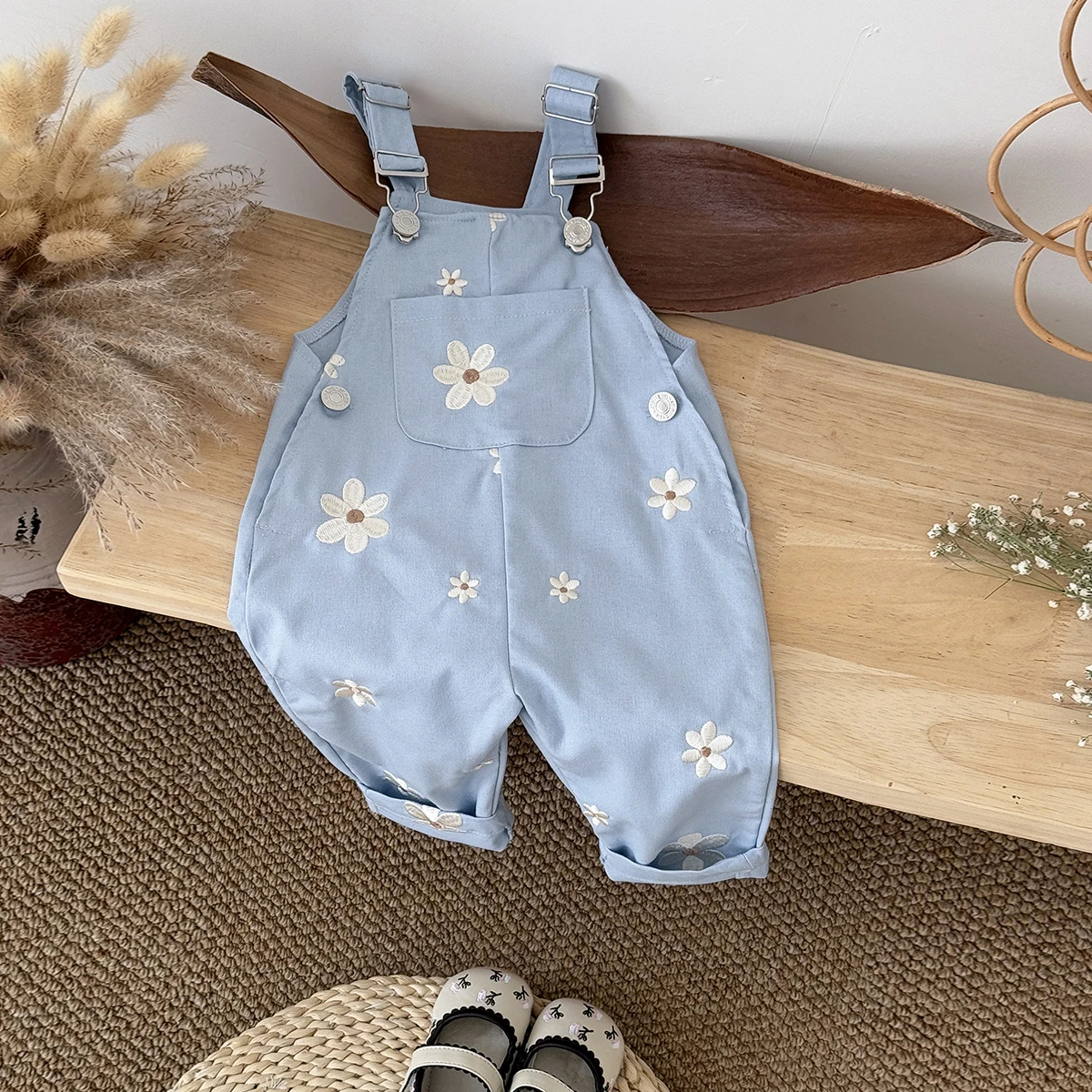 Neugeborenen Baby Strampler Mode Stickerei Ärmelloses Stricken Infant Kinder Jungen Mädchen Strap Overalls Kleidung Sommer Kleinkind Tragen – Detail 2