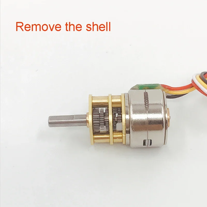 caixa de engrenagem metal 15mm motor 04