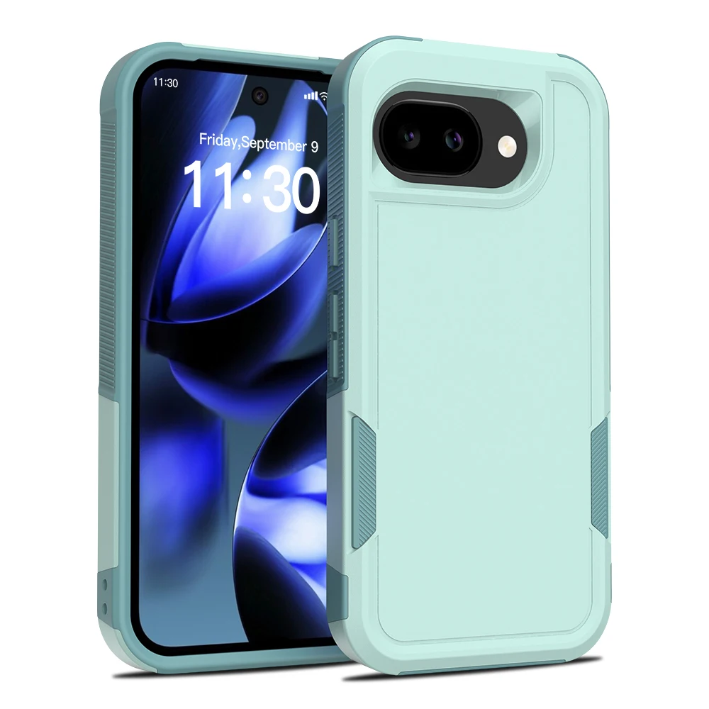 Dual-Layer Military Grade Shockproof Matte Phone Case