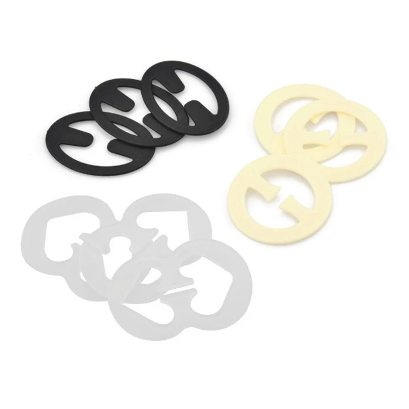 

New Hot 9PCS Women Bra Strap Clip Anti-slip Invisible Hook Buckles For All Cup Size SMR88