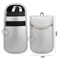 Silver vertical medium with chain and hook buckle