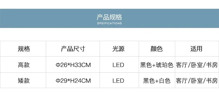 Description Picture 5 of itemLiving room art deco desk lamp modern simple bedroom bedside study model room lamp