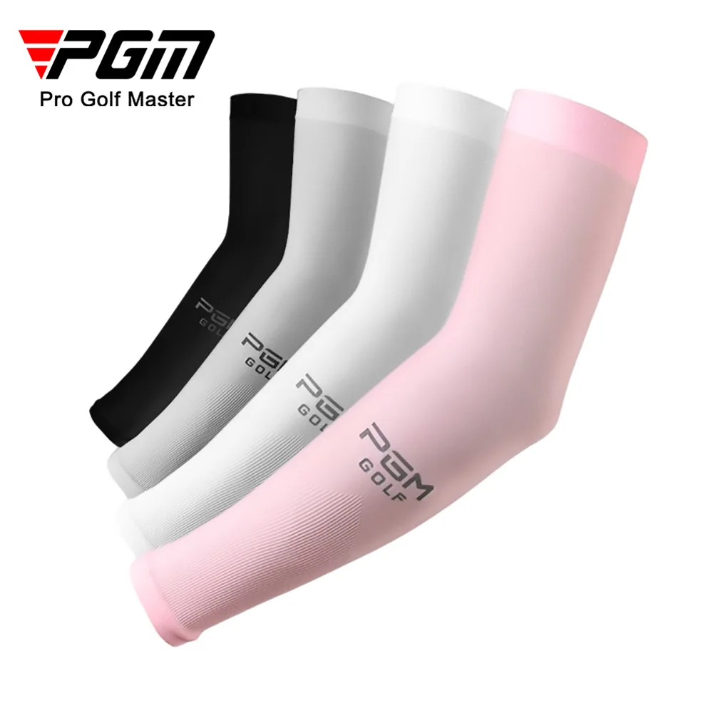 Golf Arm Sleeve 1 Pair Men Women Golf T-Shirt Accessory Arm Sleeve Warmers Sunscreen Ice Cool Breathable Outdoor Sport Wear