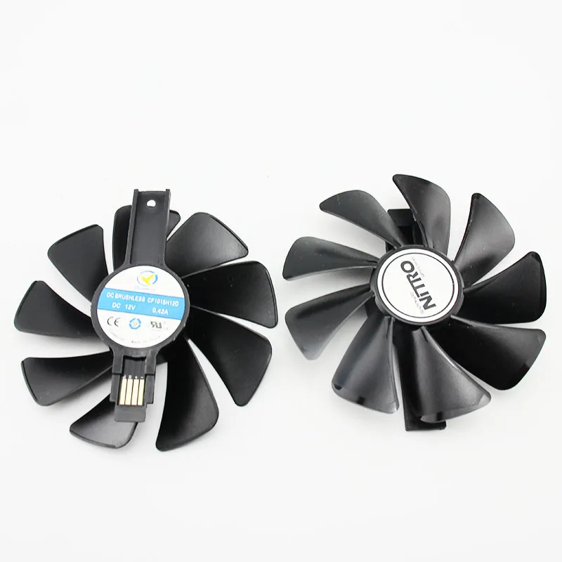 

95mm CF1015H12D DC12V Cooler Fan Replace for Sapphire NITRO RX480 RX 470 GDDR5 RX570 4G D5 RX580 8G OC