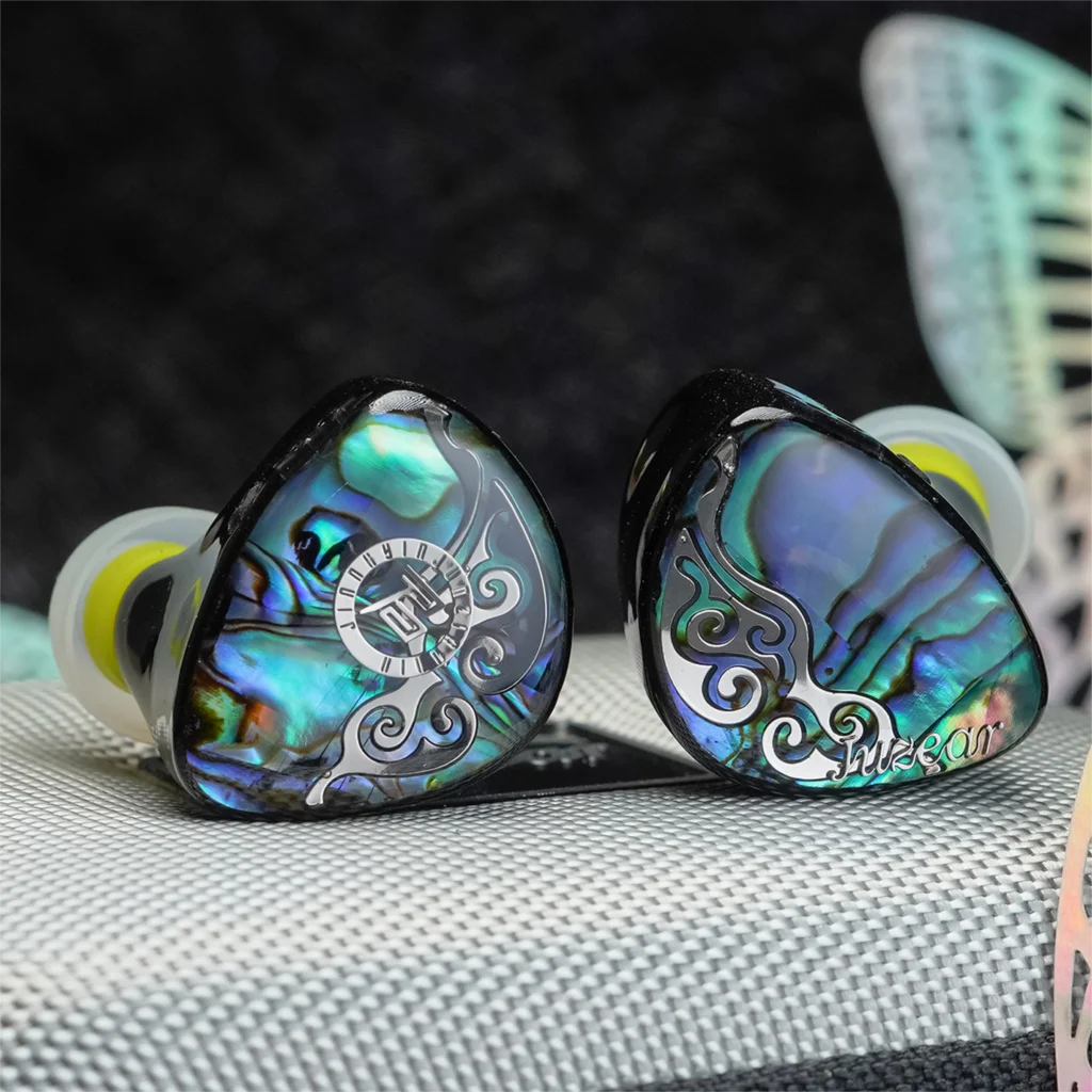 JUZEAR Butterfly 61T In Ear Monitors 1DD + 6BA Hybrid Drivers Headset Detachable 0.78 2Pin Cable Audiophile HiFi Wired Music IEM